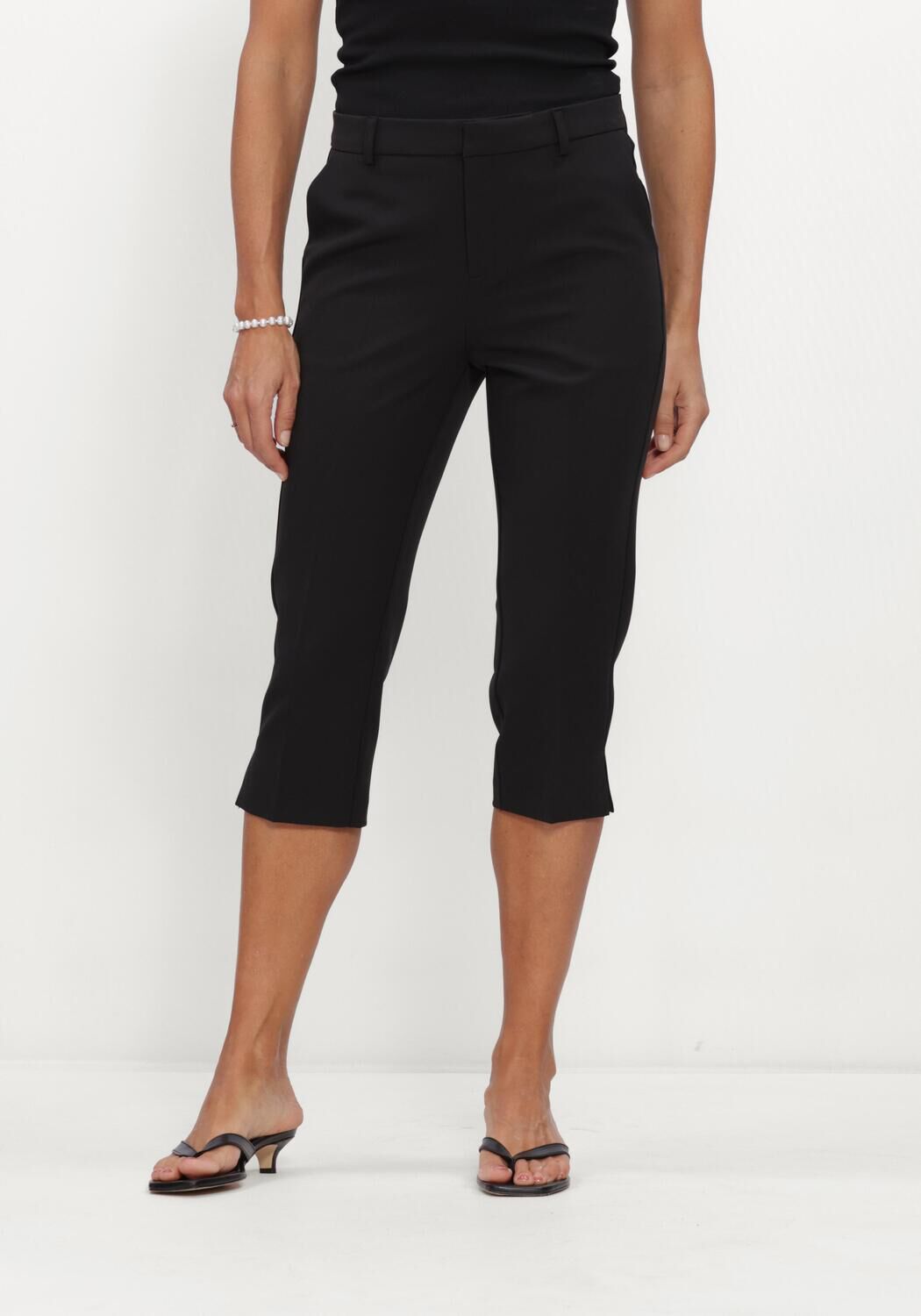 Schwarze NEO NOIR Hosen TASIA SUIT CAPRI PANTS - large