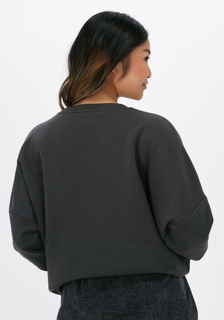 Graue COLOURFUL REBEL Sweatshirt LOVERS EMBRO DROPPED SHOULDER - large