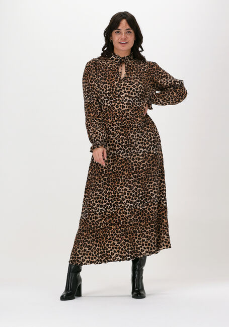 Braune MOVES Maxikleid LAVISA 2434 - large