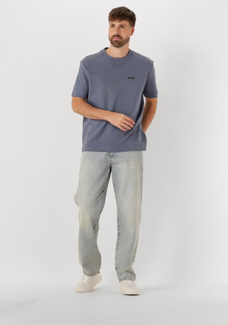 Graue CALVIN KLEIN T-shirt CALVIN KLEIN LABEL TEE - large