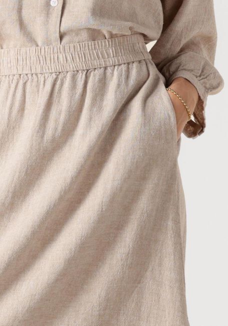 Beige MSCH COPENHAGEN Midirock MSCHPENNIE GINIA HW SKIRT - large