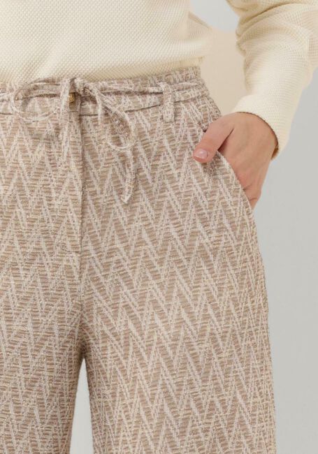 Braune VANILIA Hose ZIG ZAG SPARKLE - large