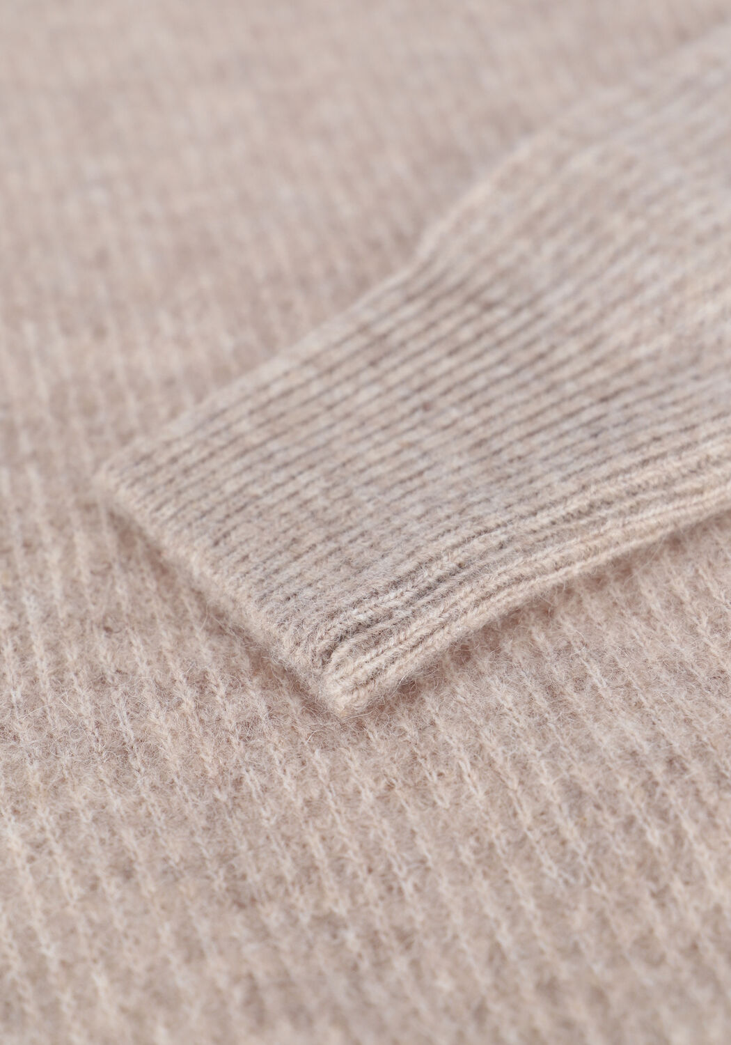 Beige NEO NOIR Pullover MARLIA KNIT BLOUSE - large