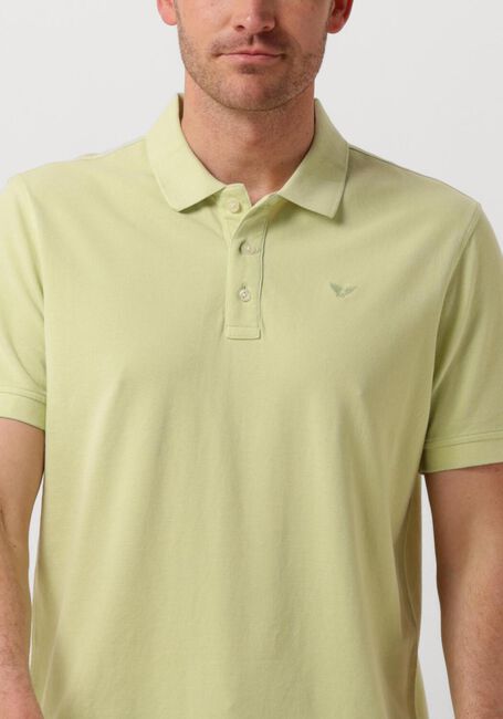 Grüne PME LEGEND Polo-Shirt SHORT SLEEVE POLO PIQUE GARMENT DYE - large