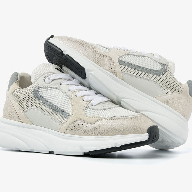 Beige VIA VAI Sneaker Low VIC CELIA - large