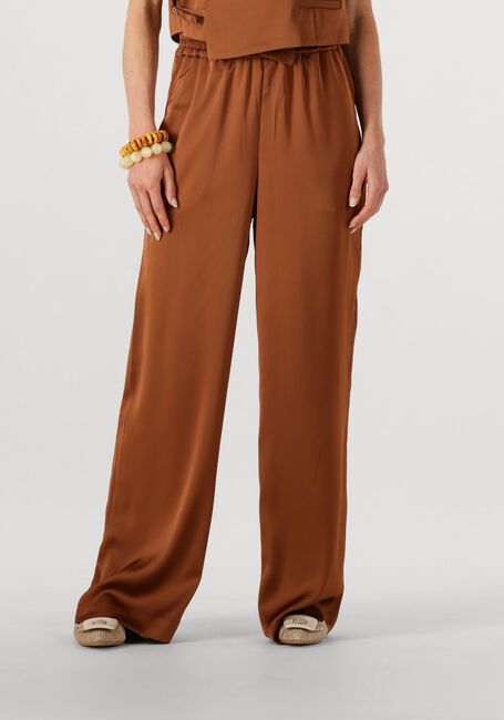 Camelfarbene GESTUZ Weite Hose GZJESSIE HW PANTS - large