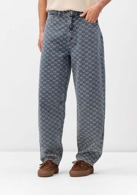 Blaue MINUS Straight leg jeans MSSIENNE HIGH WAIST PANT - large