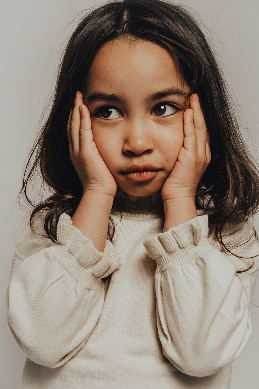 Sand BAJE STUDIO Sweatshirt RIANNE - large