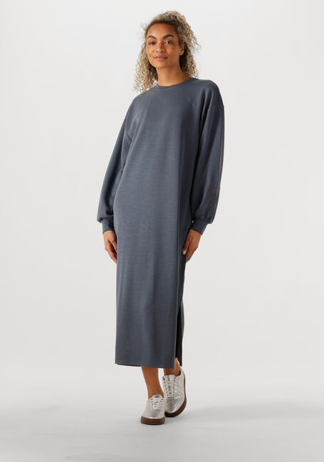 Schwarze ALIX THE LABEL Minikleid LADIES KNITTED FLOWY LONG SWEATER DRESS - large