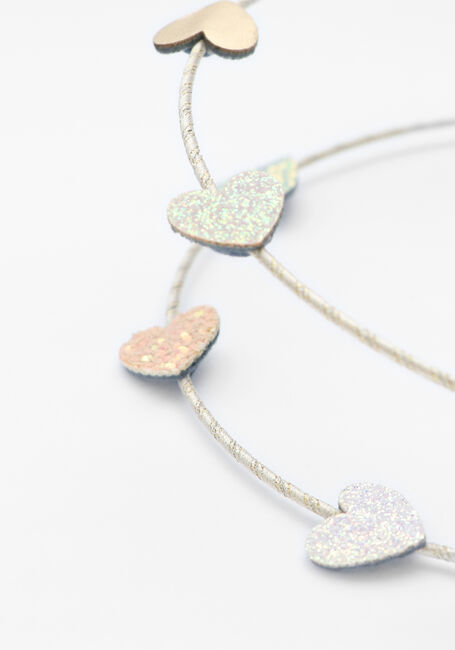Goldfarbig Mimi & Lula Haarbänder TEENY HEART DOUBLE ALICE - large