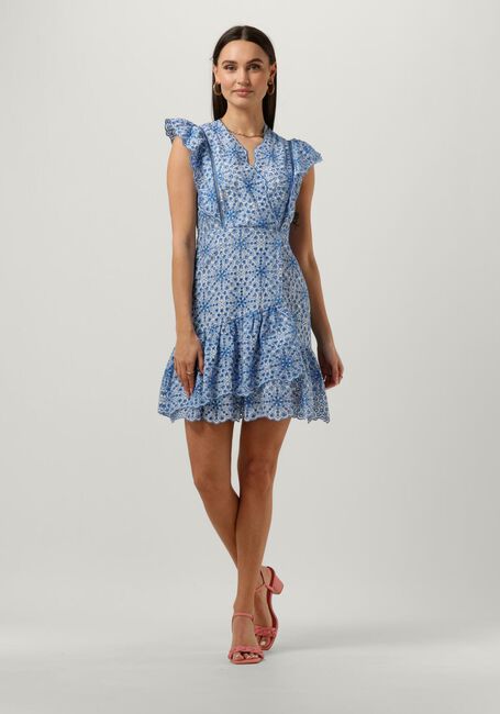 Hellblau SUNCOO Minikleid CASSI - large