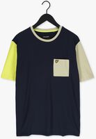 Dunkelblau LYLE & SCOTT T-shirt CONTRAST T-SHIRT