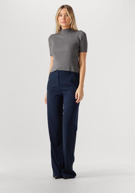 Dunkelblau YDENCE Weite Hose PANTS SOLANGE TALL - large