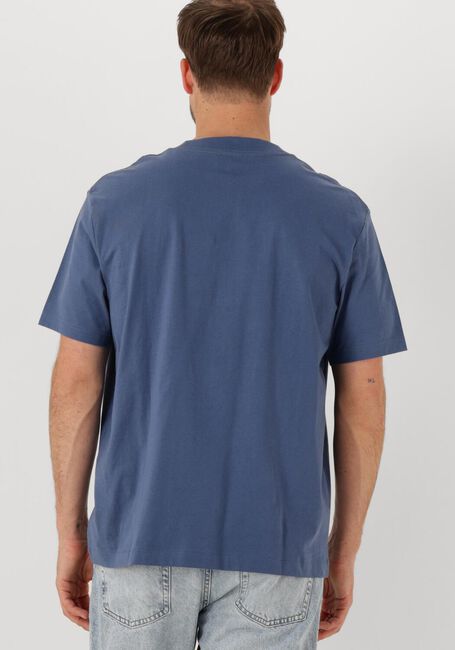 Blaue CALVIN KLEIN T-shirt CK APPLIQUE TEE - large