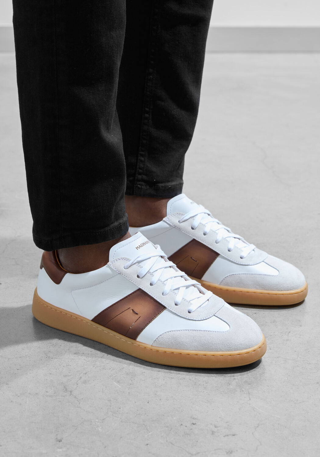 Wei&szlig;e MAGNANNI Sneaker Low 25851 - medium