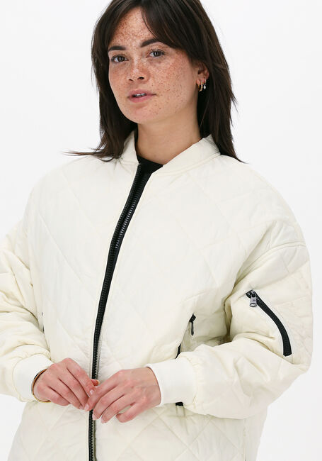 Nicht-gerade weiss BEAUMONT Wattierte Jack OVERSIZED BOMER LIGHT PADDED - large