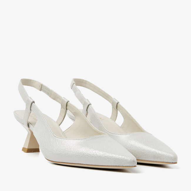 Weiße VIA VAI Slingbacks SUZY ALIYA - large