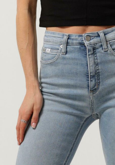 Blaue CALVIN KLEIN Skinny jeans HIGH RISE SKINNY - large