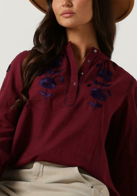 Bordeaux ANTIK BATIK Blusen ISLA BLOUSE - large