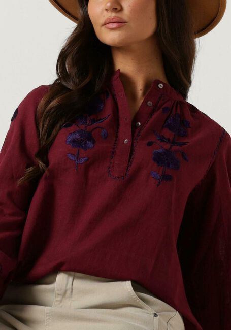 Bordeaux ANTIK BATIK Bluse ISLA BLOUSE - large