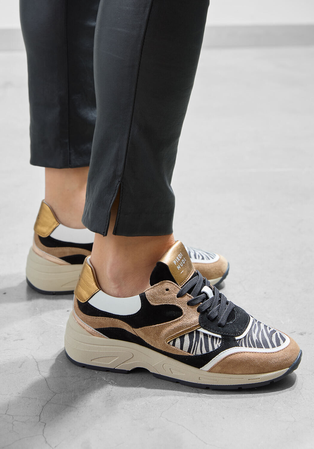 Beige PIEDI NUDI Sneaker Low SELVA 17.01 - large