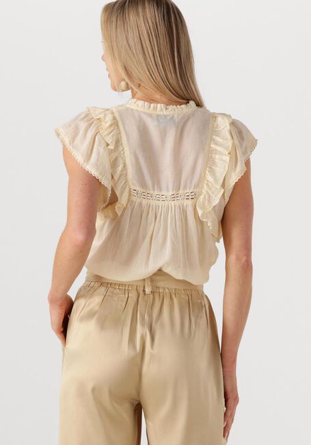 Gelbe NEO NOIR Blusen JAYLA S VOILE TOP - large