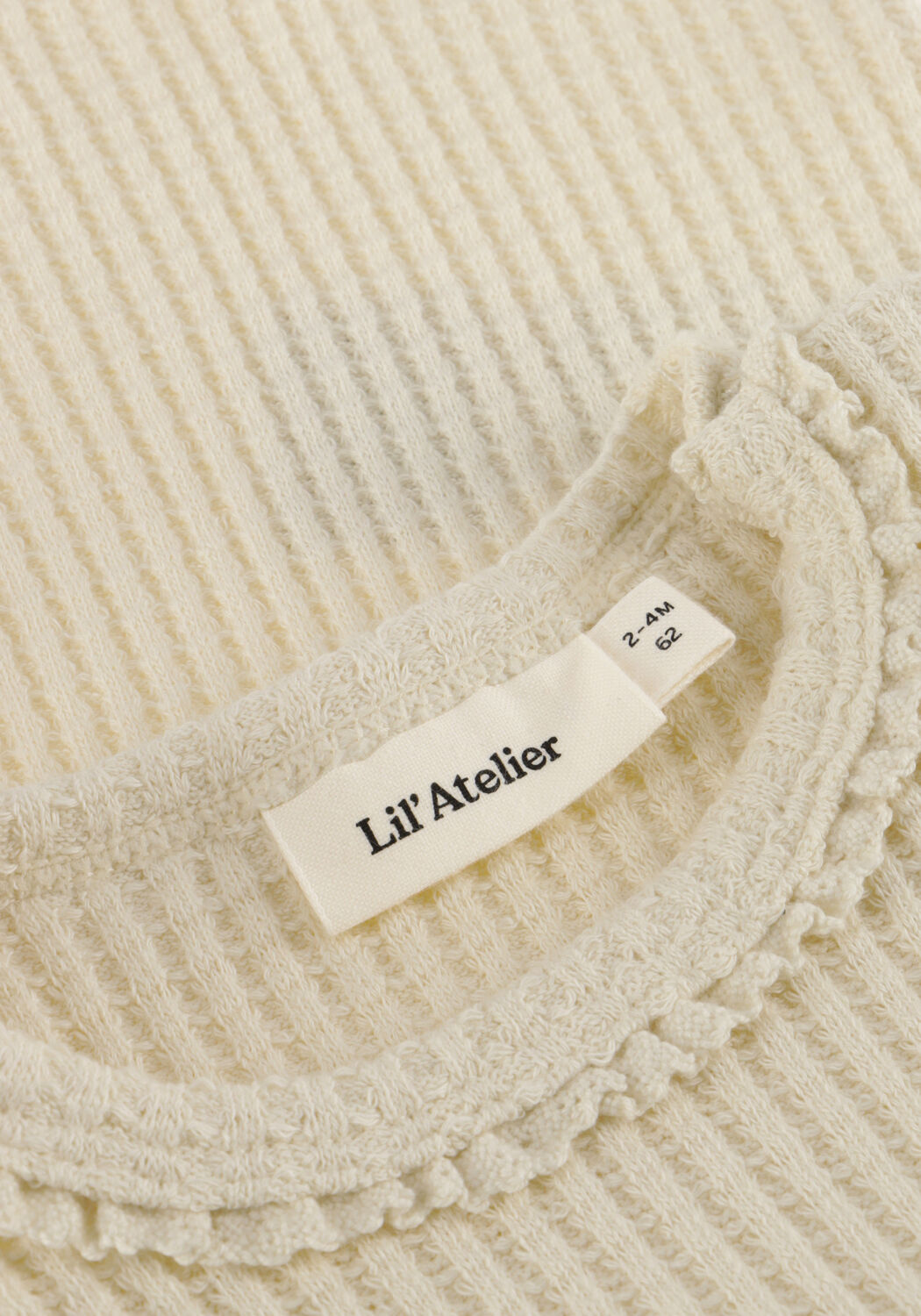 Creme LIL' ATELIER Strampler NBFOSANNE LS SLIM BODY LIL - large