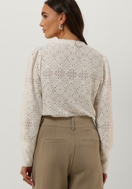 Weiße OBJECT Blusen OBJFEODORA L/S TOP NOOS - large