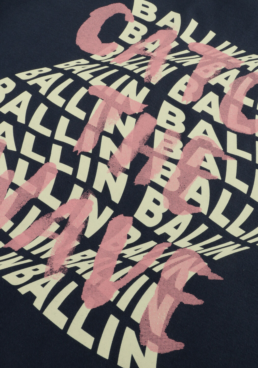 Dunkelblau BALLIN T-shirt 017126 - large