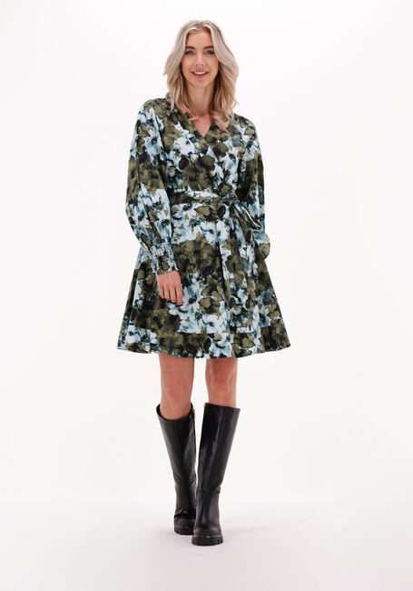 Mehrfarbige/Bunte GESTUZ Minikleid BLISHAGZ WRAP DRESS - large