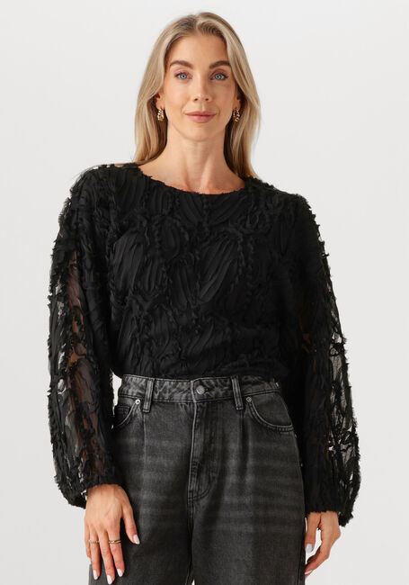 Schwarze CO'COUTURE Blusen SHANIA FLUFFY BLOUSE - large