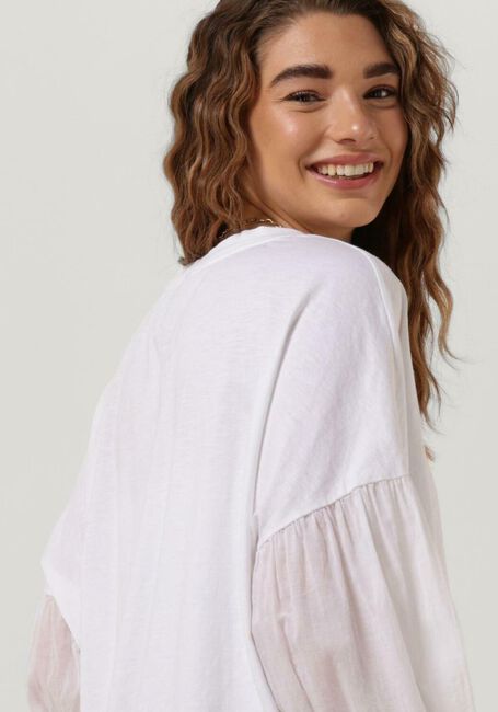 Weiße 10DAYS T-shirt BALLOON SLEEVE TUNIC - large