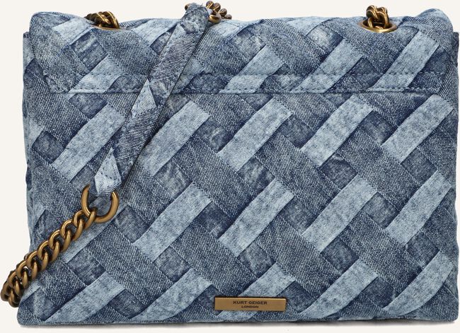 Blaue KURT GEIGER LONDON Handtasche LARGE KENSINGTON SOFT Blaue KURT GEIGER LONDON Handtasche LARGE KENSINGTON SOFT - large