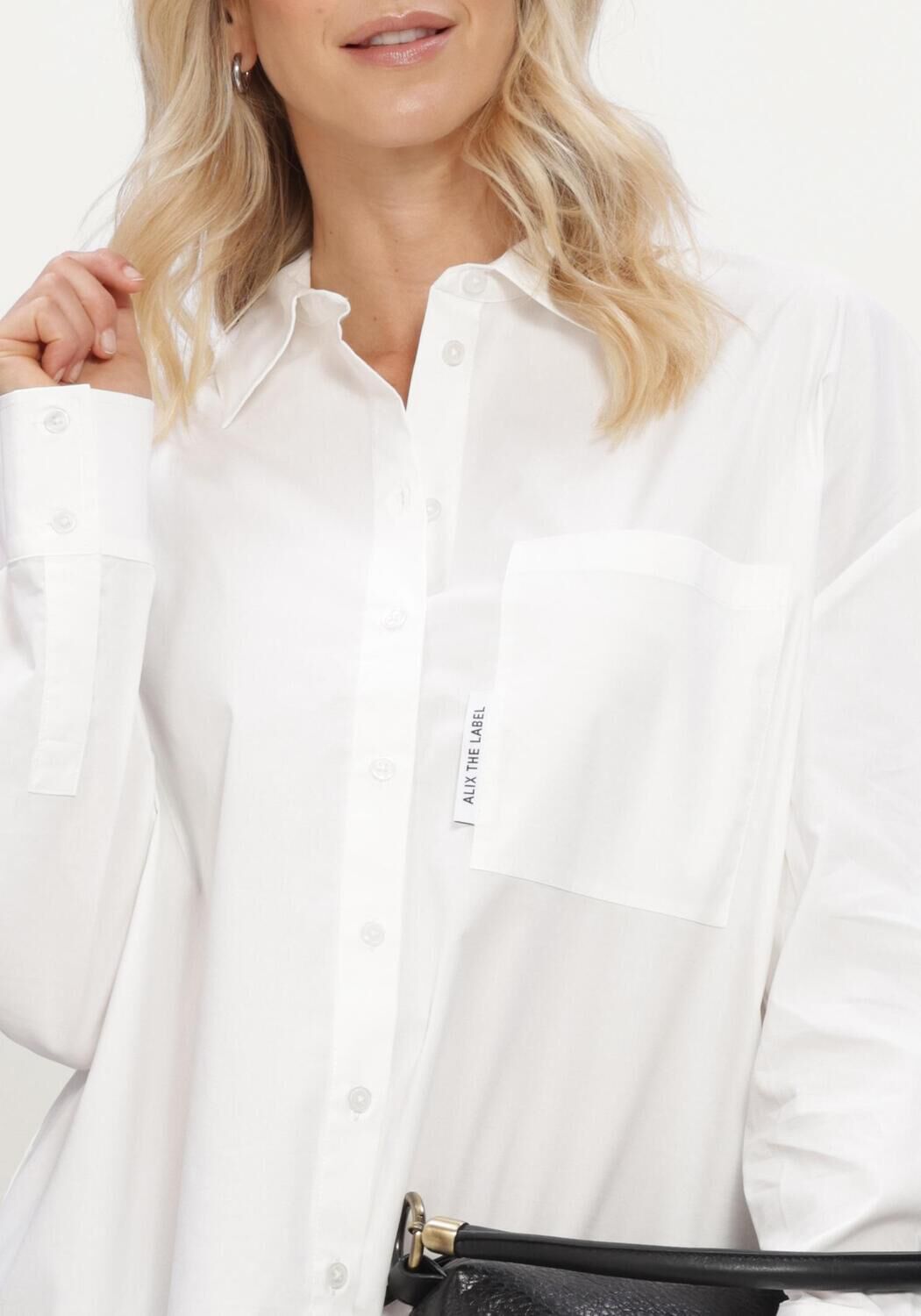 Wei&szlig;e ALIX THE LABEL Blusen LADIES WOVEN OVERSIZED BLOUSE - large