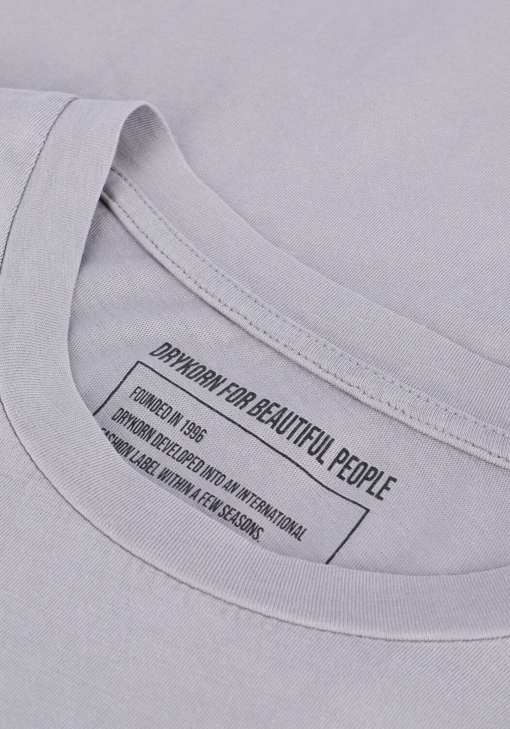 Hellgrau DRYKORN T-shirt THILO 520003 - large