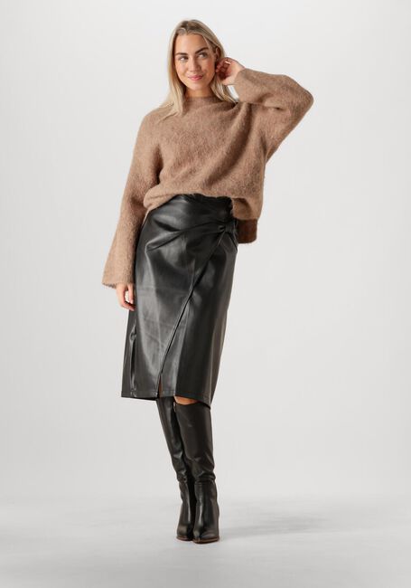 Schwarze AIMEE THE LABEL Midirock MAXIME VEGAN - large