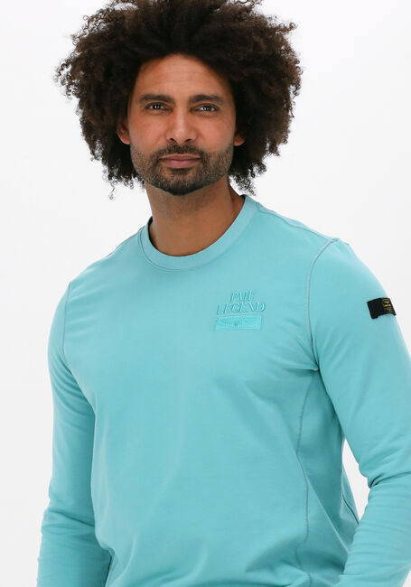 Hellblau PME LEGEND Sweatshirt R-NECK FINE TERRY - large