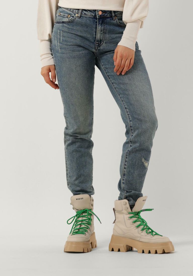 blaue summum slim fit jeans tapered jeans dorai denim