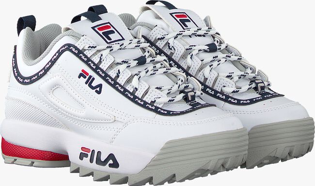Weiße FILA Sneaker low DISRUPTOR KIDS - large