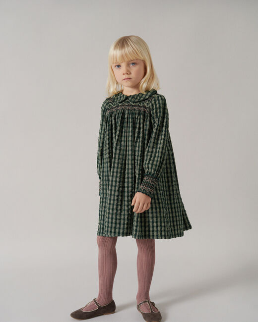 Dunkelgrün MARMAR COPENHAGEN Minikleid DABINA - large