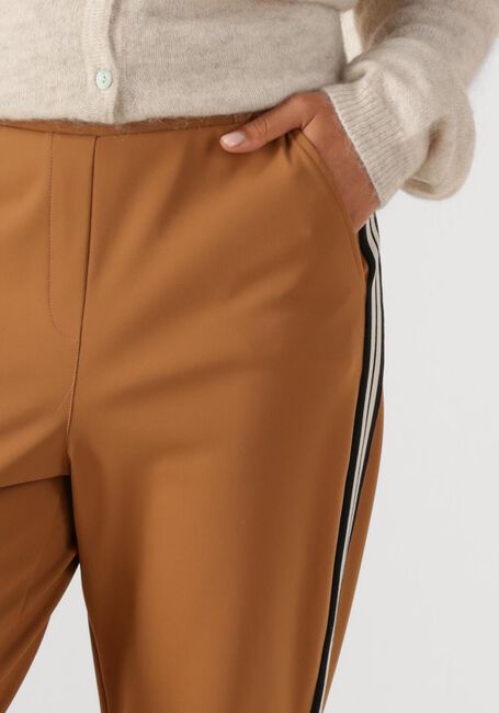 Camelfarbene STUDIO ANNELOES Hose ANNE BND TAPE TROUSERS - large