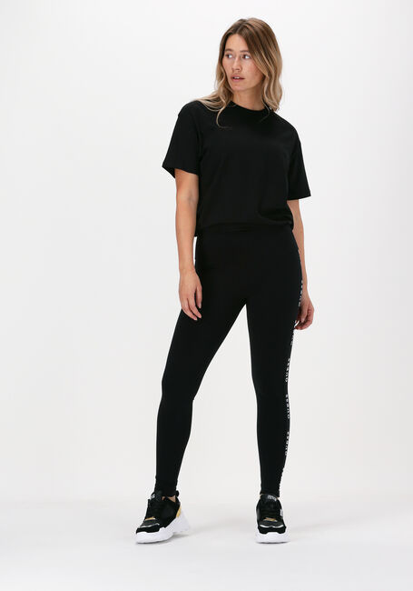 Schwarze GUESS Legging ALINE LEGGINGS 4/4 ECO JERSEY - large