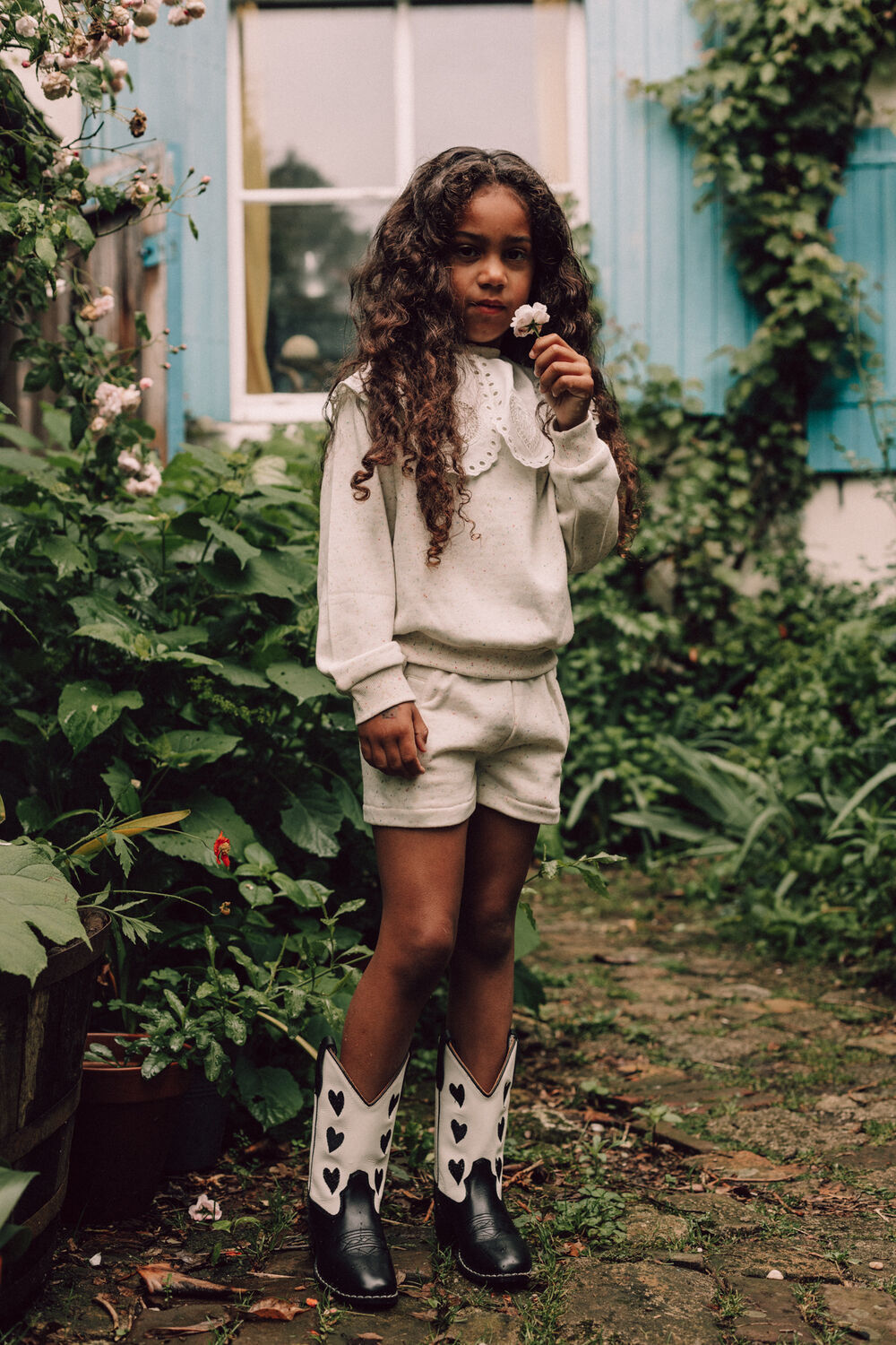 Nicht-gerade weiss BAJE STUDIO Sweatshirt NOVALI - large