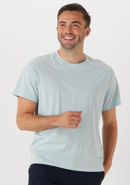 Hellblau SELECTED HOMME T-shirt SLHASPEN SS O-NECK TEE NOOS - large