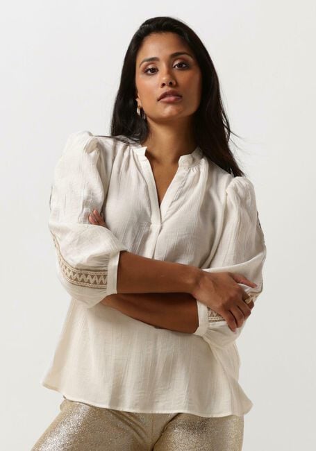 Nicht-gerade weiss NUKUS Blusen LENA BLOUSE TAPE - large