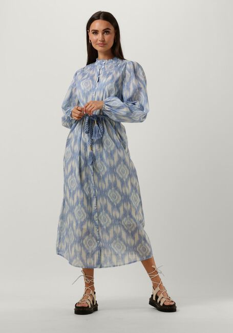 Blaue CIRCLE OF TRUST Midikleid GWEN DRESS - large