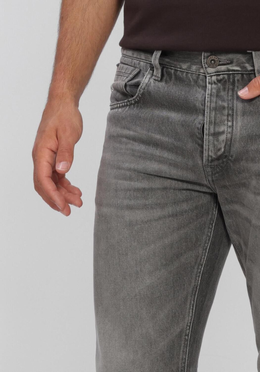 Graue BUTCHER OF BLUE Straight leg jeans STOCKTON STRAIGHT SMOKE DENIM - large