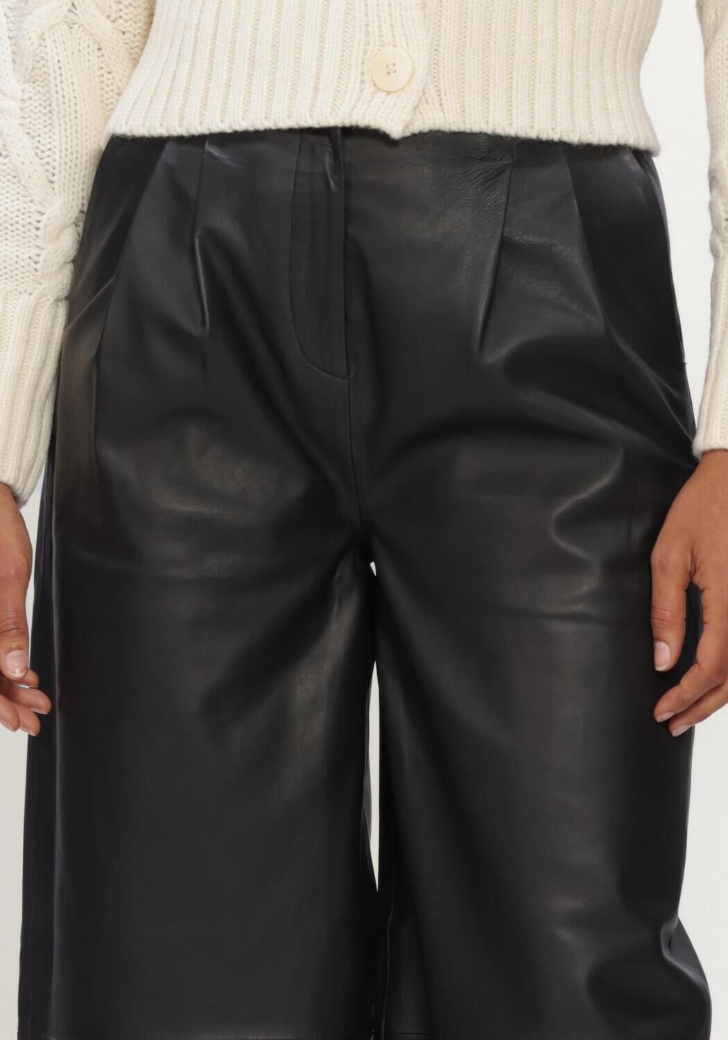 Schwarze COPENHAGEN MUSE Weite Hose CMROYAL-PANTS - large