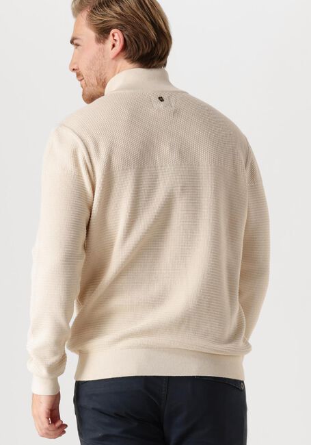 Sand PME LEGEND Pullover HALF ZIP COLLAR COTTON MOULINE - large
