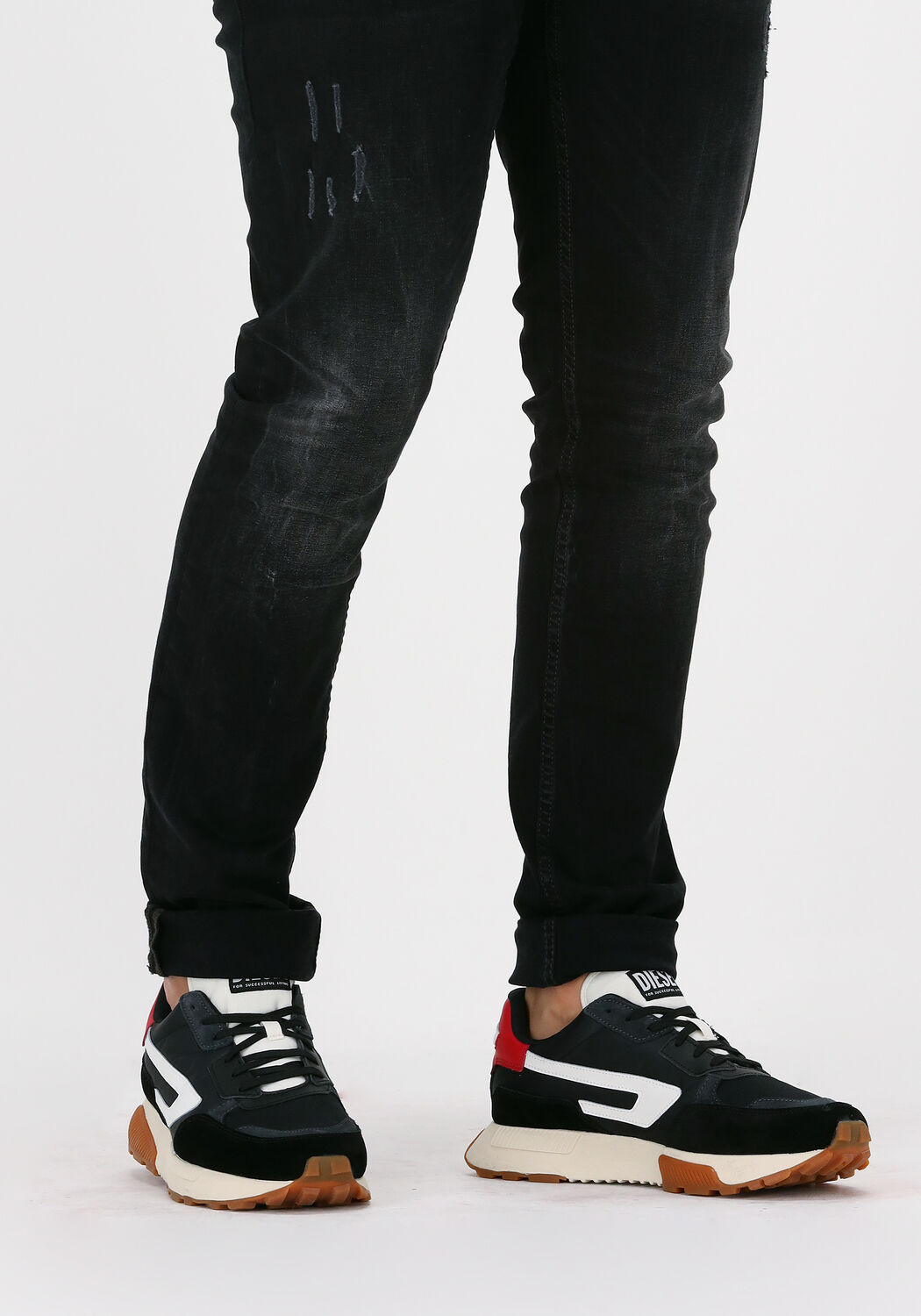 Schwarze DIESEL Sneaker Low S-TYCHE LL - large